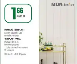 BMR PANNEAU SHIPLAP offer