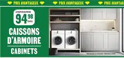BMR Caissons d'armoire offer