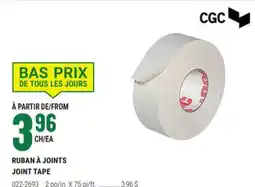 BMR RUBAN À JOINTS offer