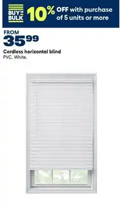 RONA Cordless horizontal blind offer