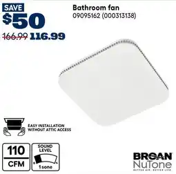 RONA Bathroom fan offer