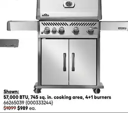 RONA NAPOLEON Rogue grills 57,000 BTU, 745 sq. in. cooking area, 4+1 burners offer