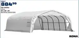 RONA Car shelter offer