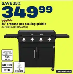 RONA 36 propane gas cooking griddle offer