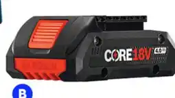 RONA BOSCH 18-Volt 4Ah Lithium-Ion Power Tool Battery - Compact - High-Powered Cells - Cooling Technology offer