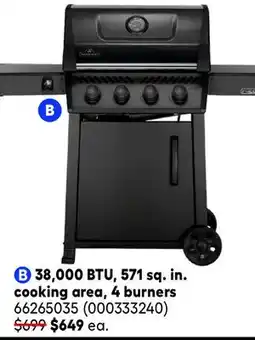 RONA Napoleon Freestyle 425 matte black grill offer