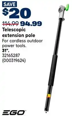 RONA EGO Telescopic extension pole, 31 offer