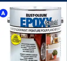 RONA RUST-OLEUM EPOXYShield floor coating offer