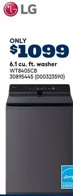 RONA LG 6.1 cu. ft. washer offer