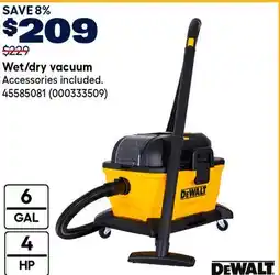 RONA Dewalt Wet/dry vacuum offer