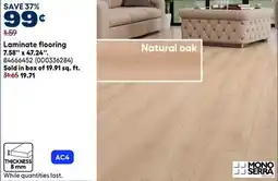 RONA MONO SERRA Laminate flooring 7.58 x 47.24 offer