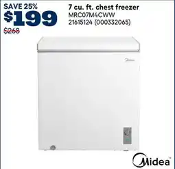 RONA Midea 7 cu. ft. chest freezer offer
