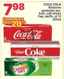 Rossy COCA COLA Asst. soft drinks offer