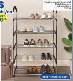 Rossy Metal shoe rack offer
