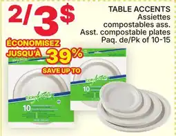 Rossy Asst. compostable plates offer