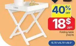 Rossy Folding table offer