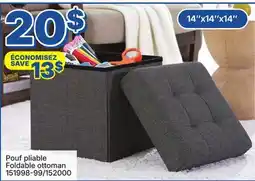 Rossy Foldable ottoman offer