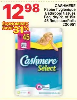 Rossy Cashmere Bathroom tissues Pk. of 15 Rolls offer