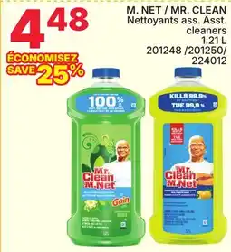 Rossy M. NET / MR. CLEAN Asst. cleaners offer