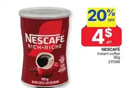 Rossy NESCAFÉ Instant coffee offer