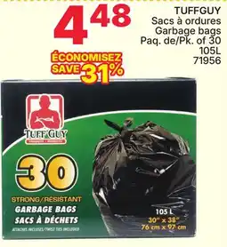 Rossy TUFFGUY Garbage bags offer