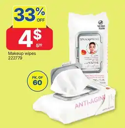 Rossy Makeup wipes offer