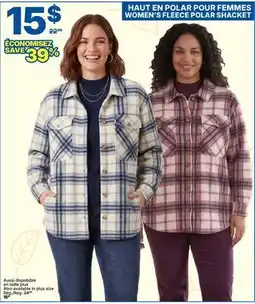 Rossy WOMEN'S FLEECE POLAR SHACKET offer