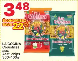 Rossy LA COCINA Asst. chips offer
