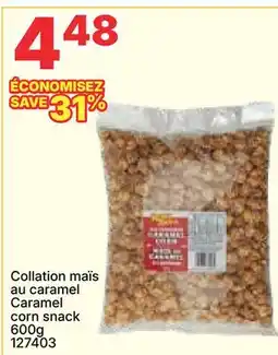 Rossy Caramel corn snack offer