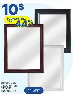 Rossy Asst. mirrors offer