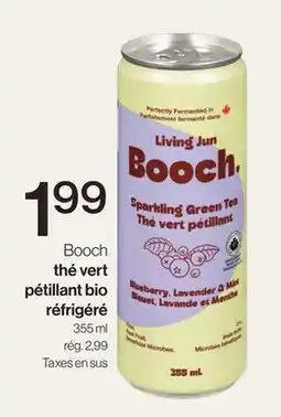 Avril Booch Thé vert pétillant bio réfrigéré offer