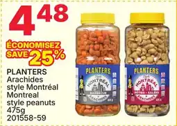 Rossy PLANTERS Montreal style peanuts offer
