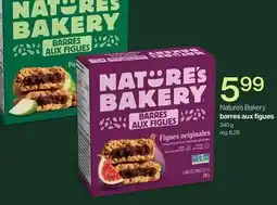 Avril Nature's Bakery barres aux figues offer