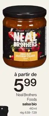 Avril Neal Brothers Foods salsa bio offer
