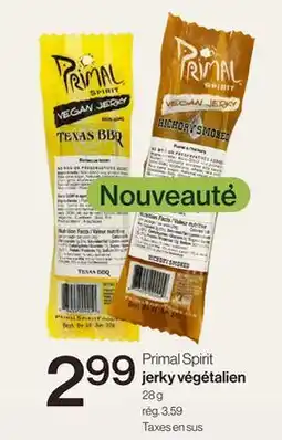 Avril Primal Spirit jerky végétalien offer