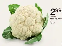 Avril Québec chou-fleur bio offer