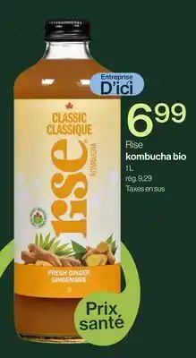 Avril Rise kombucha bio offer