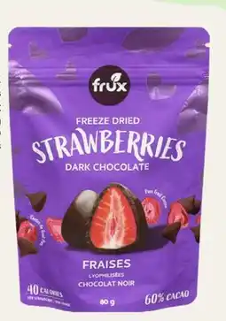 Avril Frux fraises lyophilisées enrobées de chocolat offer