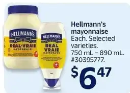 Walmart Hellmann's mayonnaise offer