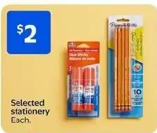 Walmart Selected stationery offer