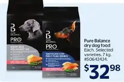 Walmart Pure Balance dry dog food offer