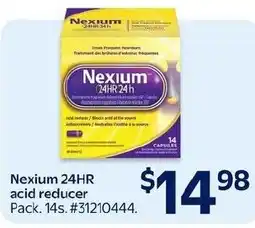 Walmart Nexium 24HR acid reducer offer