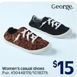 Walmart George. women's casual shoes offer