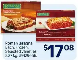 Walmart Roman lasagna offer