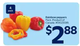 Walmart Rainbow Peppers offer