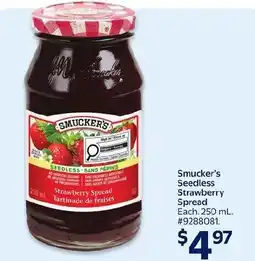Walmart Smucker's seedless strawberry spread offer