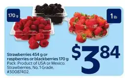Walmart Strawberries, raspberries or blackberries offer