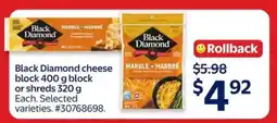 Walmart BLACK DIAMOND CHEESE offer