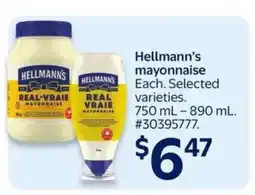 Walmart Hellmann's Mayonnaise offer