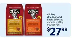 Walmart Ol' Roy Dry Dog Food offer